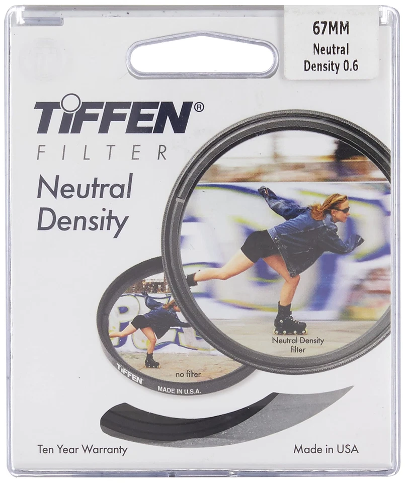 Tiffen 67Mm Neutral Density Glass Filter 4X 0.6 Light Reduction Photography Tool - Image 2 of 4