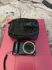 Samsung WB250F WI-FI-18x Zoom-14 MP-NAVY Dig Camera-SD Card-Charger-Case-Tested