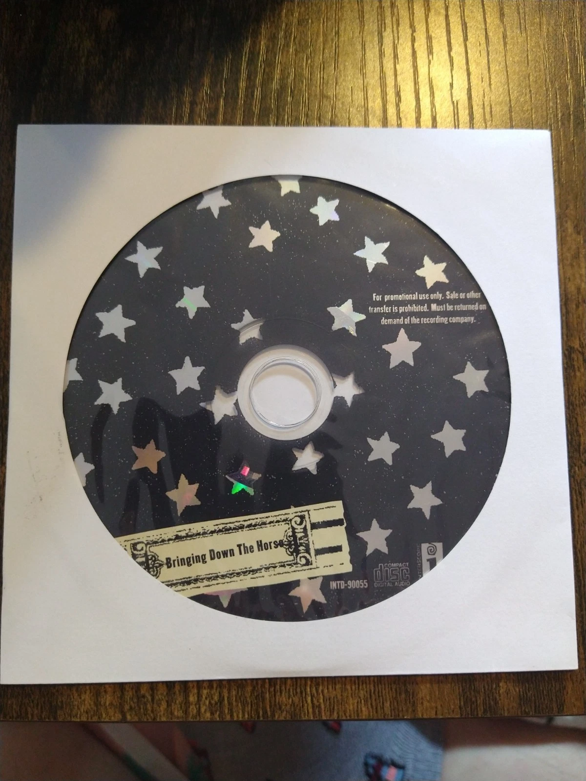 Promotional CD for The Wallflowers album Bringing Down the Horse