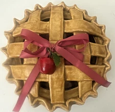 Ceramic Cherry Pie Potpourri Dish Kitchen Home Decor