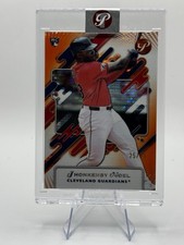 2025 Jhonkensy Noel Rookie Serial 25/25 Cleveland Guardians BOOKEND