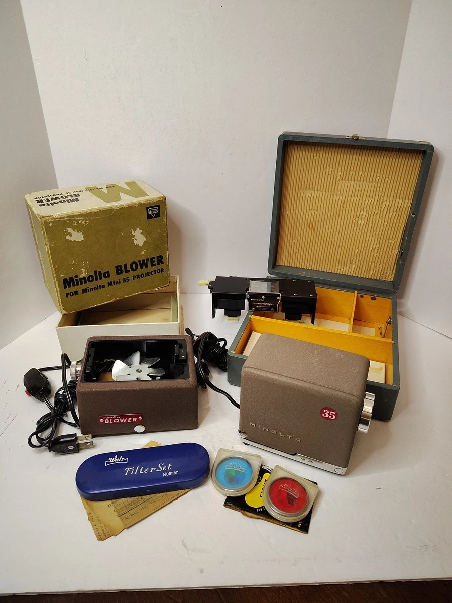 Minolta 35mm Vintage Movie Slide Projectors for sale - eBay