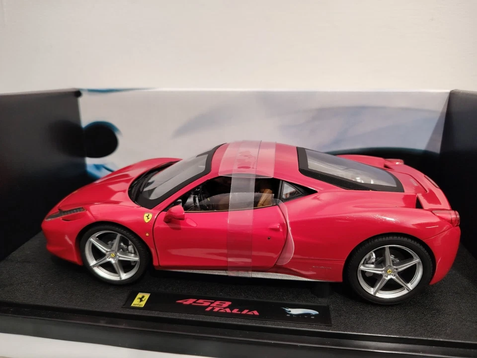 FERRARI 458 ITALIA 1/18 HOT WHEELS ELITE - Immagine 2 di 4