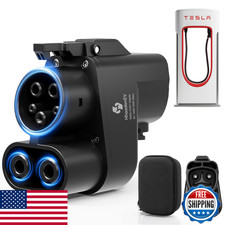 H Hhaadenev Tesla Charger Adapternacs To Ccs1 Charging Adapter For Tesla