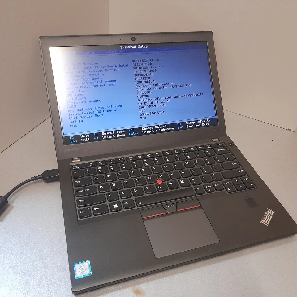 Lenovo ThinkPad X270 · i5-7300U · 8GB · 256GB, Foto 1 von 4