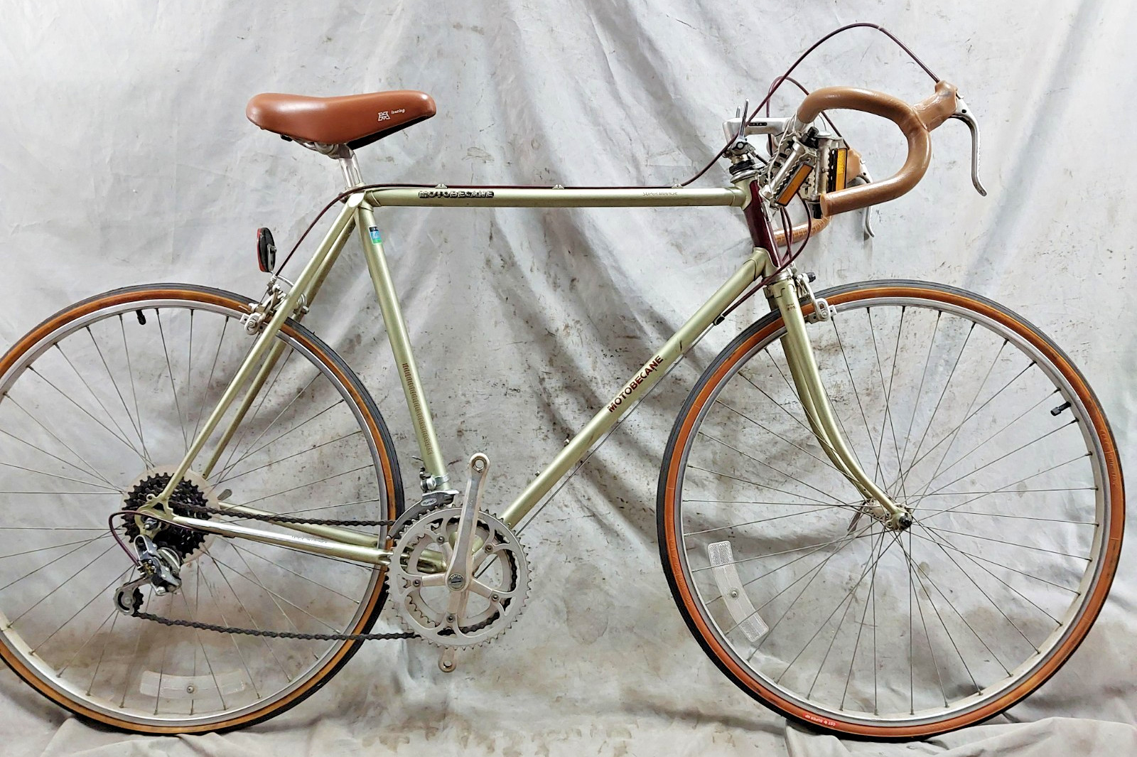1979 Motobecane Super Mirage Road Bike 60cm Large Lugged Chr