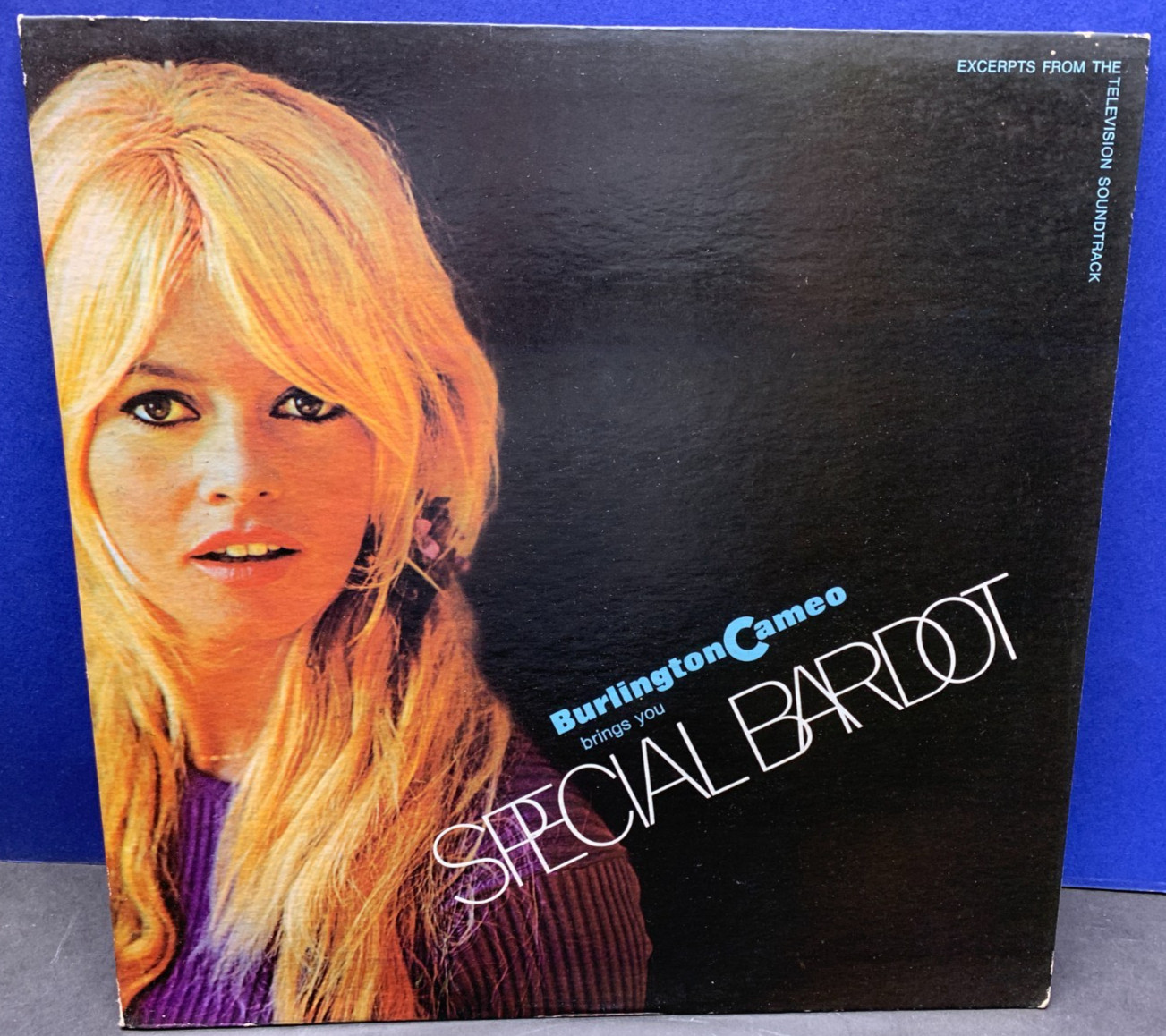 SPECIAL BARDOT - BRIGITTE BARDOT - RARE 1968 TV SOUNDTRACK - PROMO!