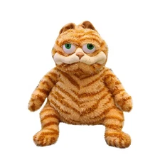 30m Garfield Plush Toy, Soft Cuddly Orange Cat Plushie Doll Kids Birthday Gifts