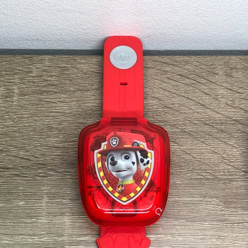 Vtech Paw Patrol Watch Marshall Chase Learning Toys With Batteries Works Lot 2 - Image 3 of 4