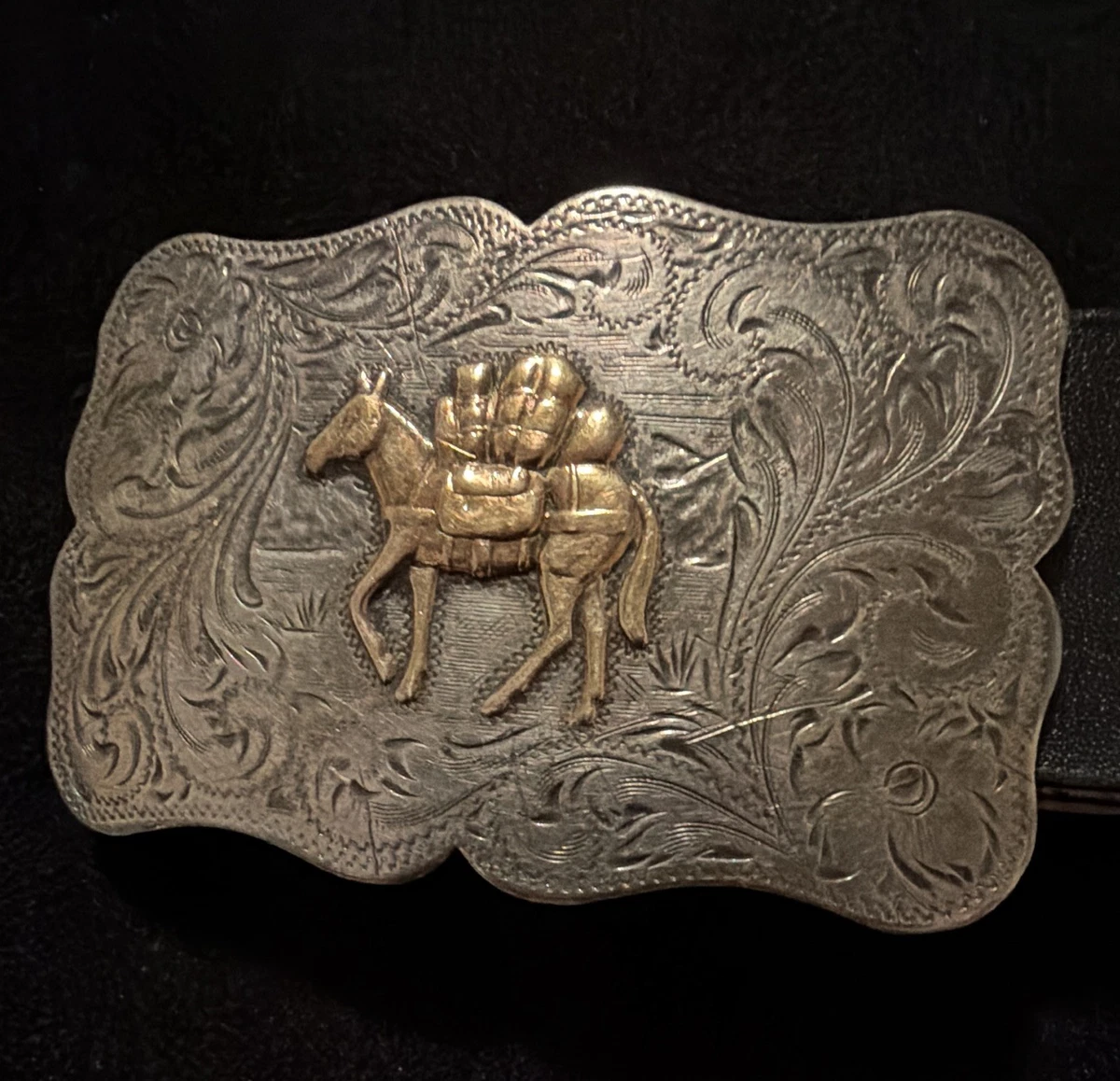 Sterling Silver Vintage Belt Buckles for sale | eBay