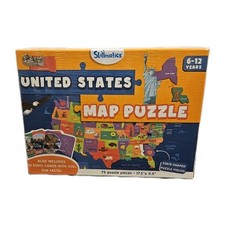 Skillmatics United States Map Puzzle - 75 Piece Jigsaw Puzzle Educational Toy...