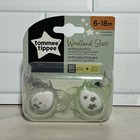 Tommee Tippee Pacifier 6-18 Months 2 Pack Woodland Stars Orthodontic New Sealed