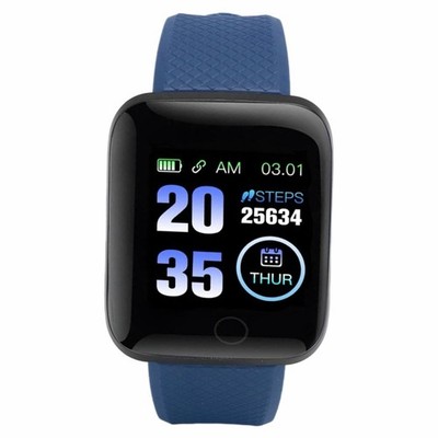 116 PLUS Smart Bracelet D13 Heart Rate Blood Pressure Waterproof Smart Watch Q18