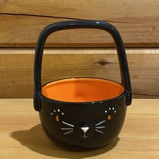 Halloween Black Cat Candy Dish/bowl Holiday Home Decor