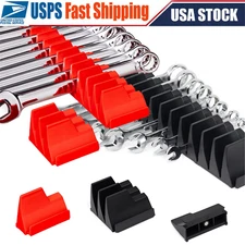 Magnetic Modular Wrench Organizer Compact Tool Storage Slots hold Tools