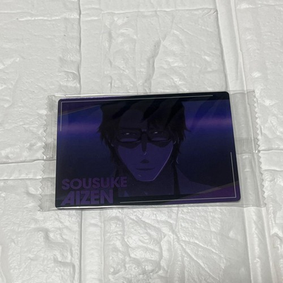 #ad Bleach Thousand Year Blood War Hen Wafer Card Aizen Sosuke $27.68