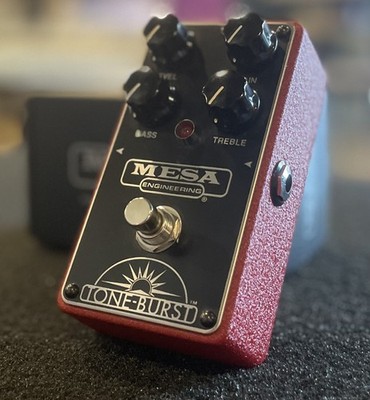 Mesa Engineering Toneburst Gain Guitar Pedal for Electric Guitar in Red w/Box