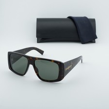 Saint Laurent SL832 002 Havana/Grey 57-15-135 Sunglasses New Authentic