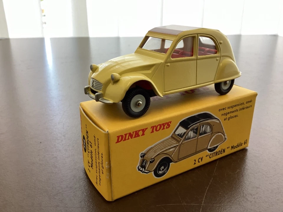 Dinky Toys "Ente" Citroen 2 CV 1:43 in OVP - Bild 1 von 4