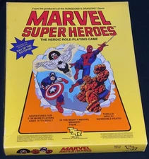 MARVEL SUPER HEROES ROLE PLAYING GAME RPG BOX SET TSR 1984 MH-O 6850