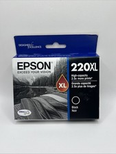 Epson 220XL T220XL120S Black High Capacity Genuine Ink Cartridge EXP 10/24