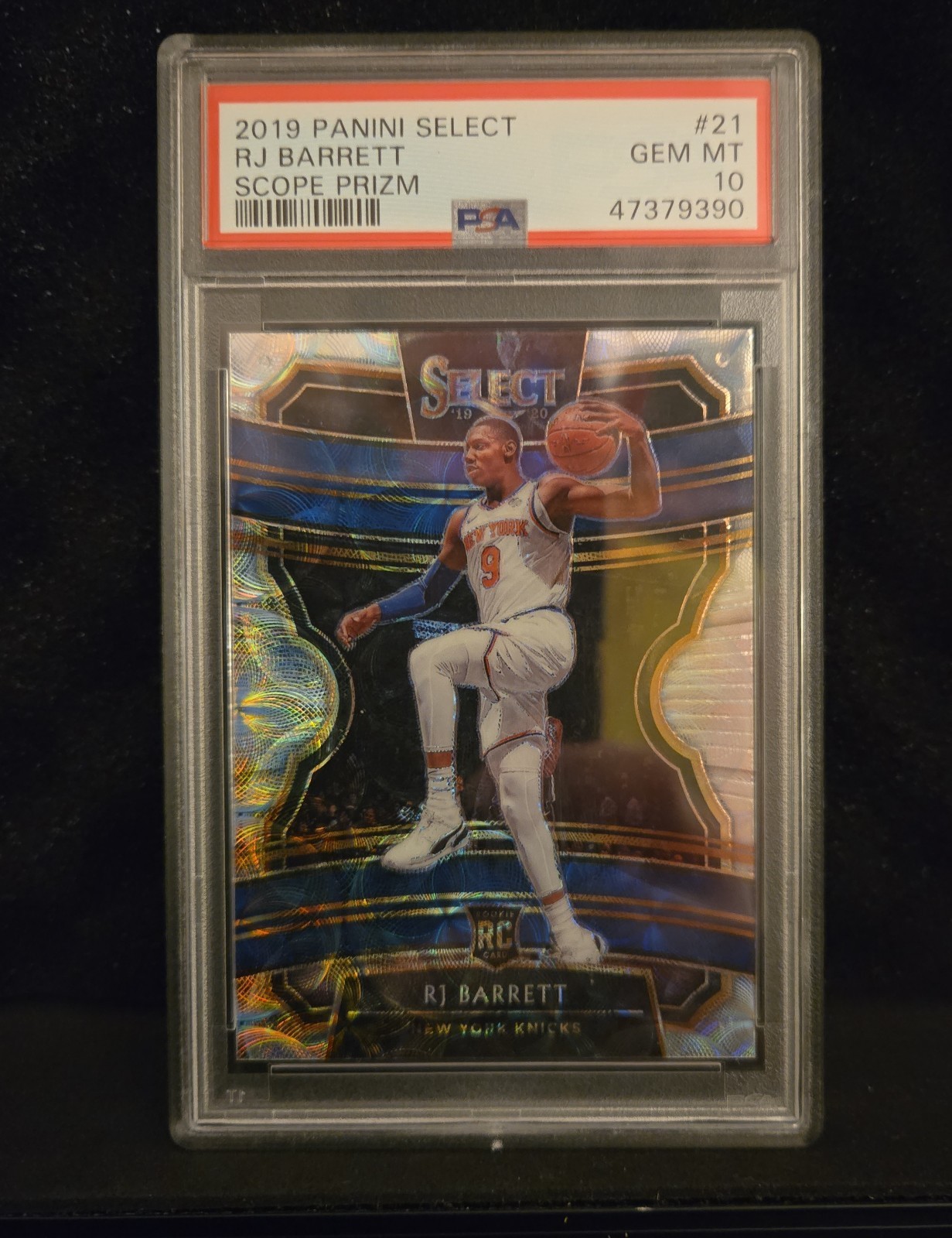 2019-20 Panini Select - Concourse RJ Barrett #21 Scope Prizm (RC)