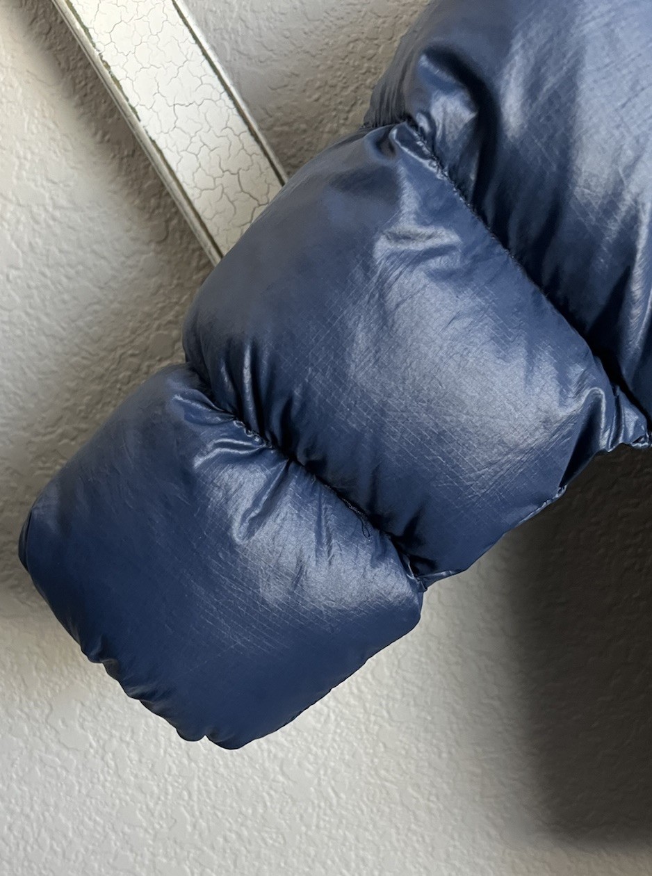 Patagonia Baby Toddler 3T Hi-Loft Down Sweater Hoody Puffer Jacket - Navy Blue thumbnail 9