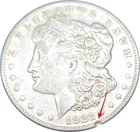 Very Nice 1921-S Morgan with Great Luster and Rim/S Die Issues