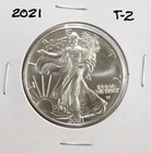 2021 Type-2  American Silver Eagle 1 oz. BU #SC