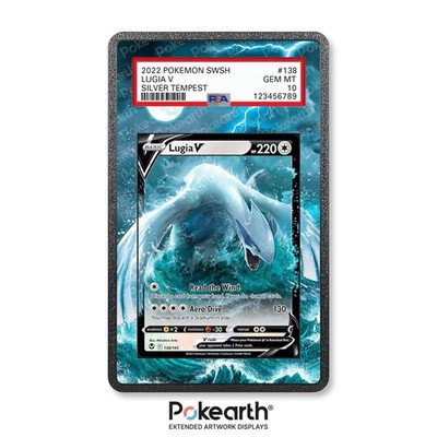 Lugia V 138/195 - Case mit erweitertem Artwork für Grade Cards Case