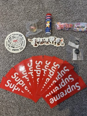 Supreme Sticker Lot Bundle   Box Logo, Bogo, Accessories   100% Authentic   NEW