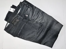 AG Adriano Goldschmied Jeans Graduate Straight Dark Gray Wash 32x30 32 Waist