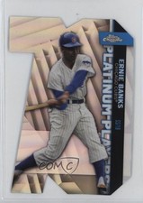 2021 Topps Chrome Update Target Platinum Player Die-Cuts Ernie Banks HOF 1m4x