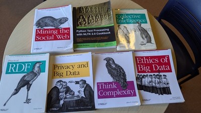 O'Reilly and Packt Lot of 7 books  on Data Mining, Analysis, NLTK, and more