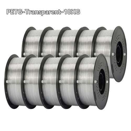 Kingroon 10 kg PLA PETG mat PLA + 1,75 mm imprimante 3D filament faisceau bobine blanc - Photo 35/64