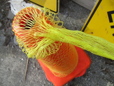 Bulk Poly Tube Netting, Make Your Own Onion Sacks, 50 ft, Yellow, Expands 12 in.