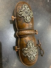 Large WOW Tibetan Brass Hand Made *Amulet Buddhist Artifact* W/Brass Box