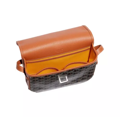 Ladies GY Belvedere Messenger Grey Pm Crossbody Shoulder Bag Leather Gifts 2025 - Picture 6 of 36