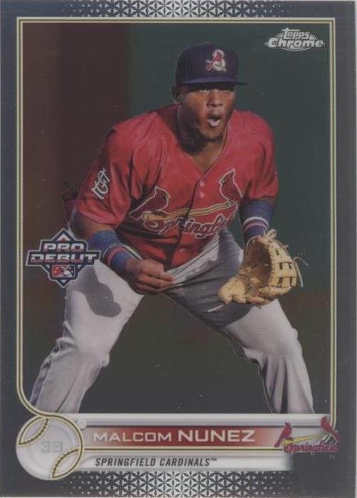 2022 Topps Pro Debut - Malcom Nunez #PDC-149 - 1 of 1