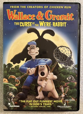 Wallace & Gromit: the Curse of the Were-Rabbit (DVD, 2005) New
