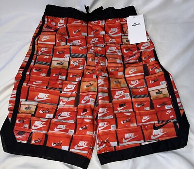 NWT Nike Boys Kids 7  Volley Swim Trunks Board Shorts Lined Size XL