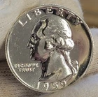 LOT OF (6 COINS) 1959-P Proof Washington Quarter 90% Silver