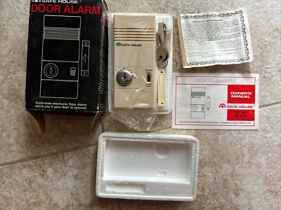 New Old Stock Box Safe House Door Alarm 49-421 Solid State | eBay