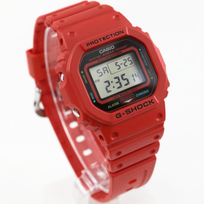 CASIO G-SHOCK DW-5600EP-4JF ENERGY PACK Digital Quartz Watch Red