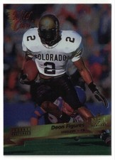 1993 Wild Card #185 Deon Figures ROOKIE RC Pittsburgh Steelers. rookie card picture