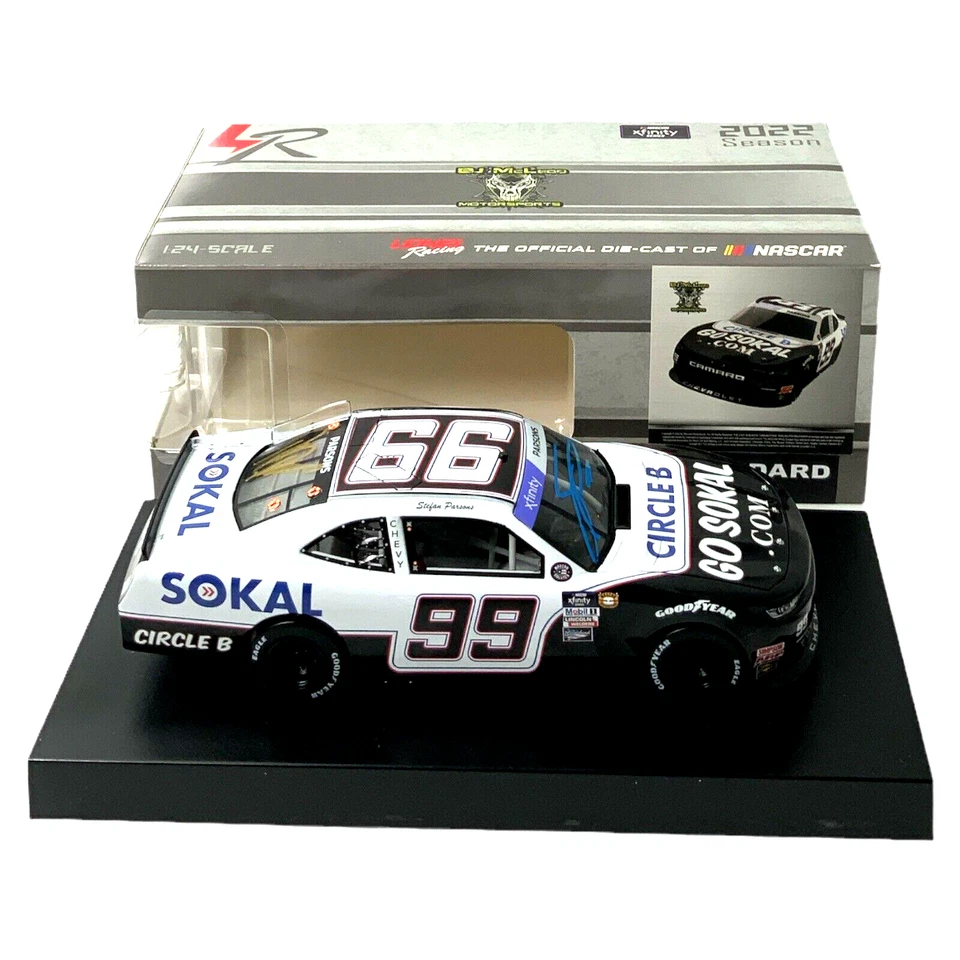 Camaro retro automático doble Stefan/Phil Parsons 2022 1/24 #99 “Sokal/Circle B” Foto 4 de 4