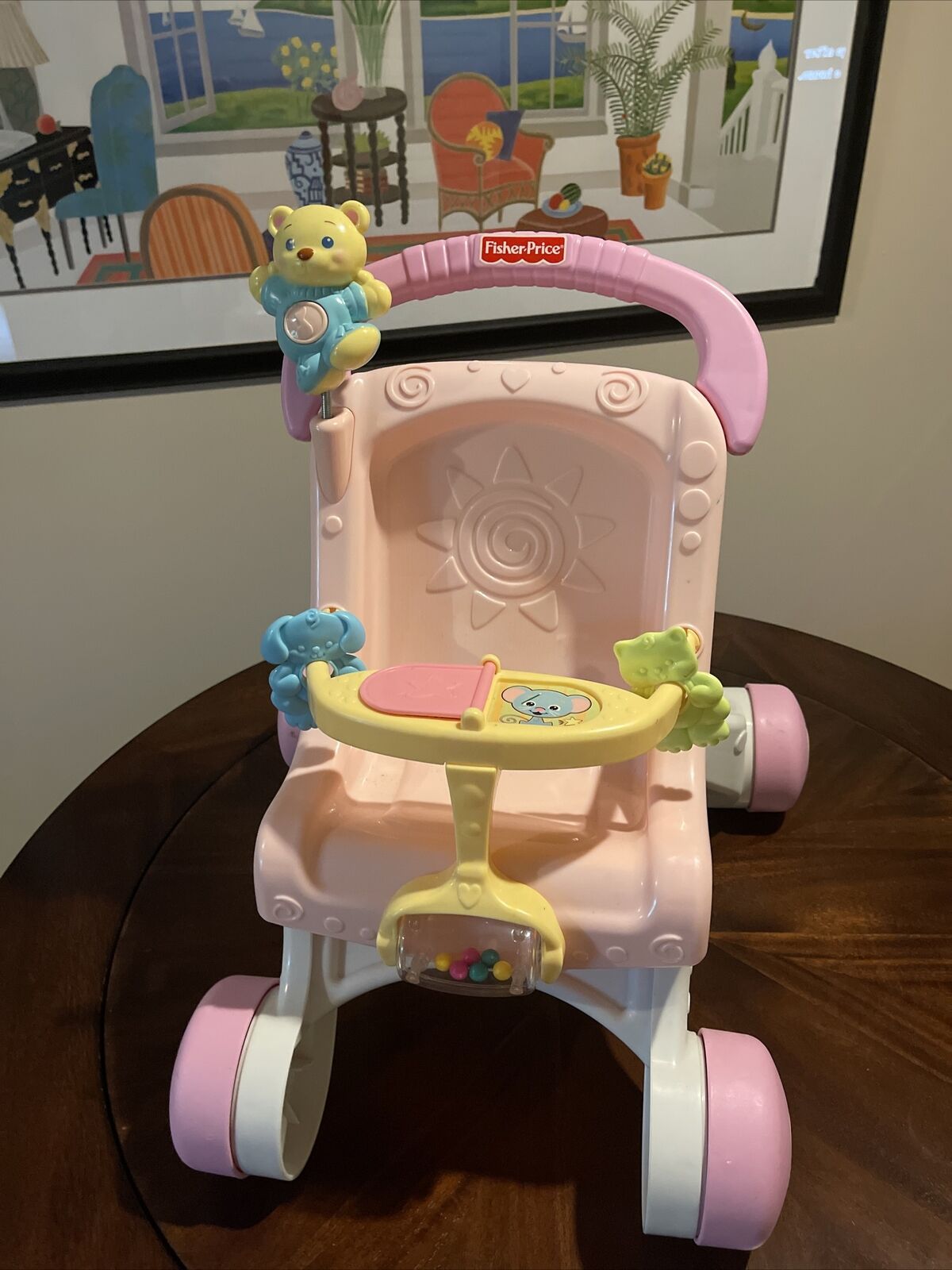 Fisher Price Brilliant Stroll Along Walker Toy - Macy's