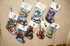 STARWARS, SPIDERMAN, AVENGERS, JUSTICE LEAGUE OR BATMAN CHRISTMAS STOCKINGS NWT