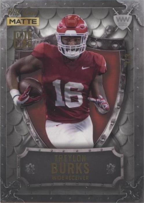 2022 Wild Card Matte SP Exclusive Treylon Burks #WWN-25 - 1 of 2