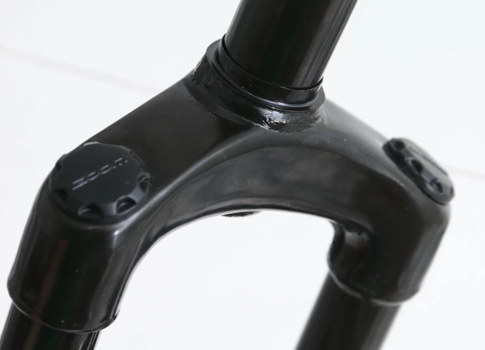 ZOOM 26" MTB Bike Suspension Fork Threaded 1-1/8" 136mm 50mm Travel Disc/Rim NEW - Image 3 of 4